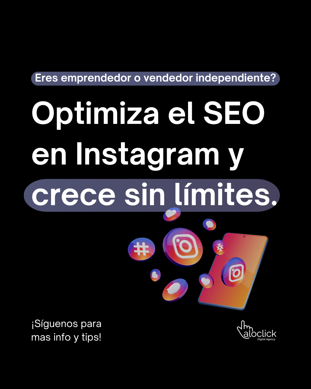 Optimiza el SEO de Instagram y crece sin límites.