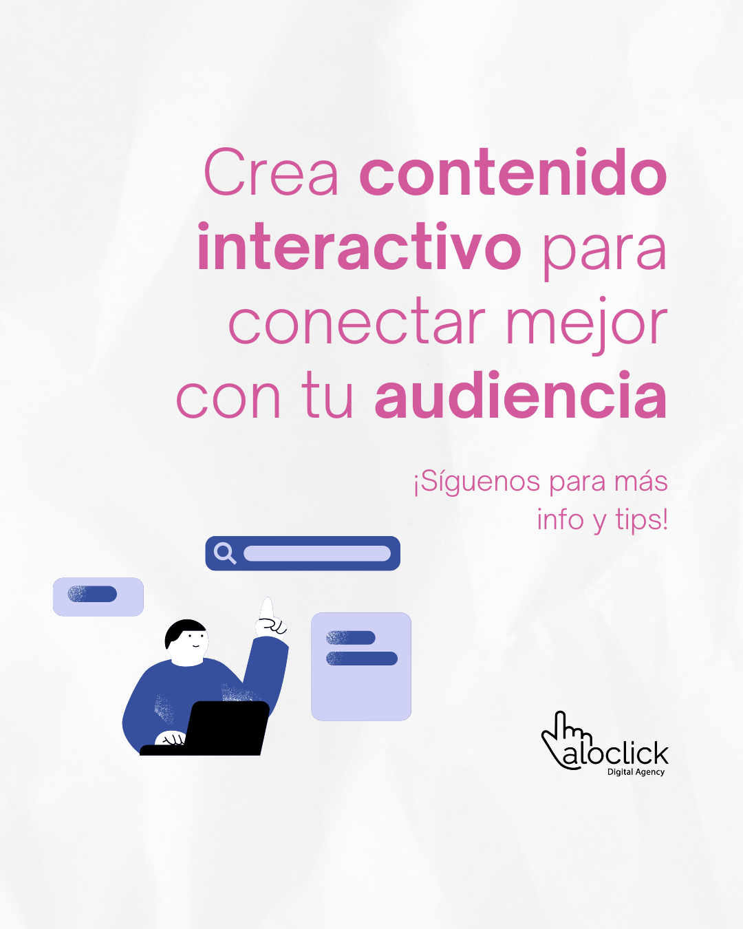 Crea contenido interactivo para conectar mejor con tu audiencia