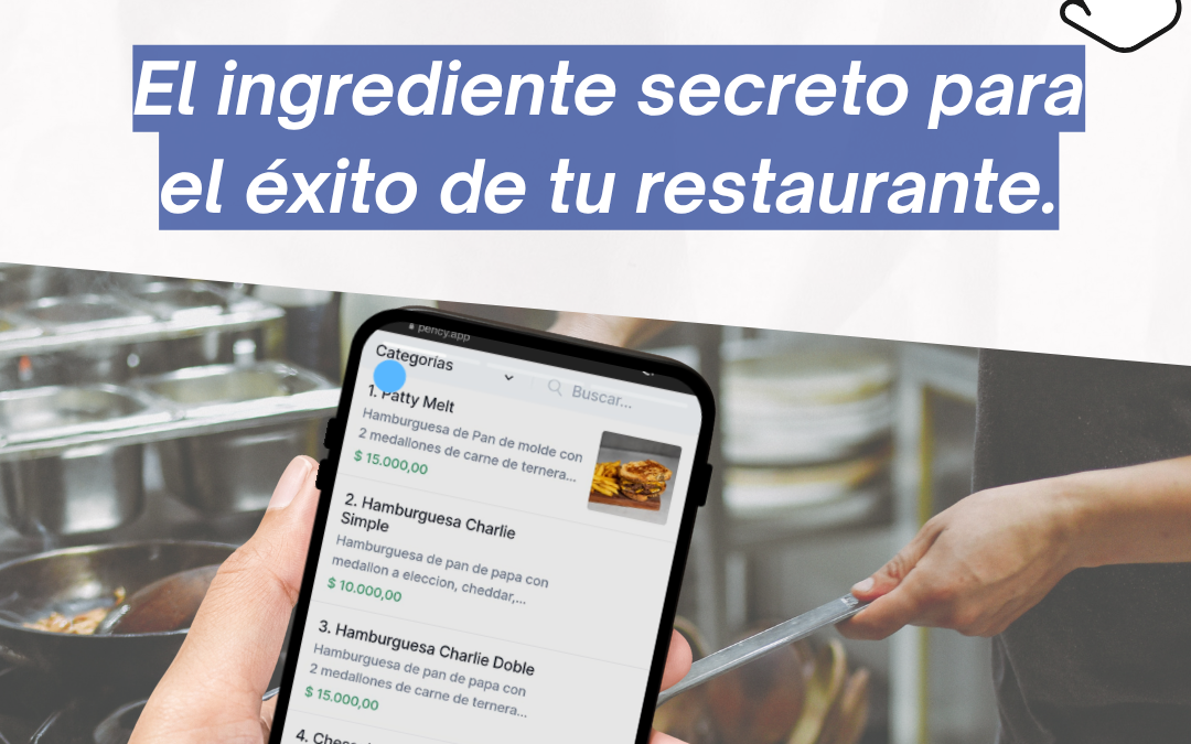 Menús digitales: El ingrediente secreto para el éxito de tu restaurante.