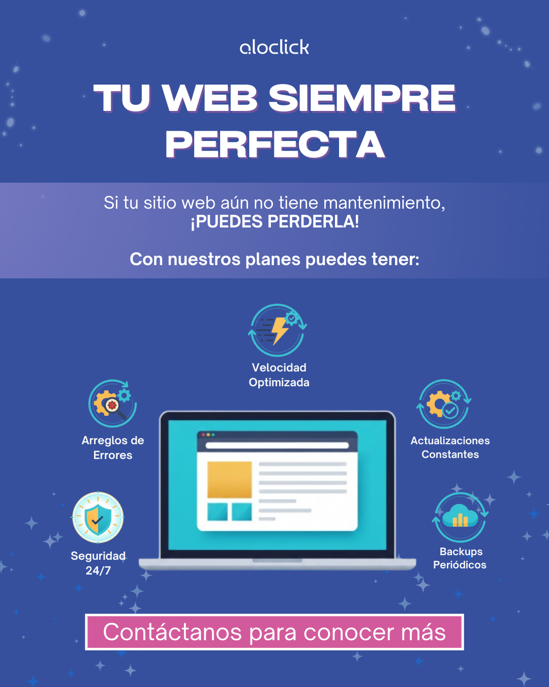 Deja de inquietarte por tu página web y comienza a vender