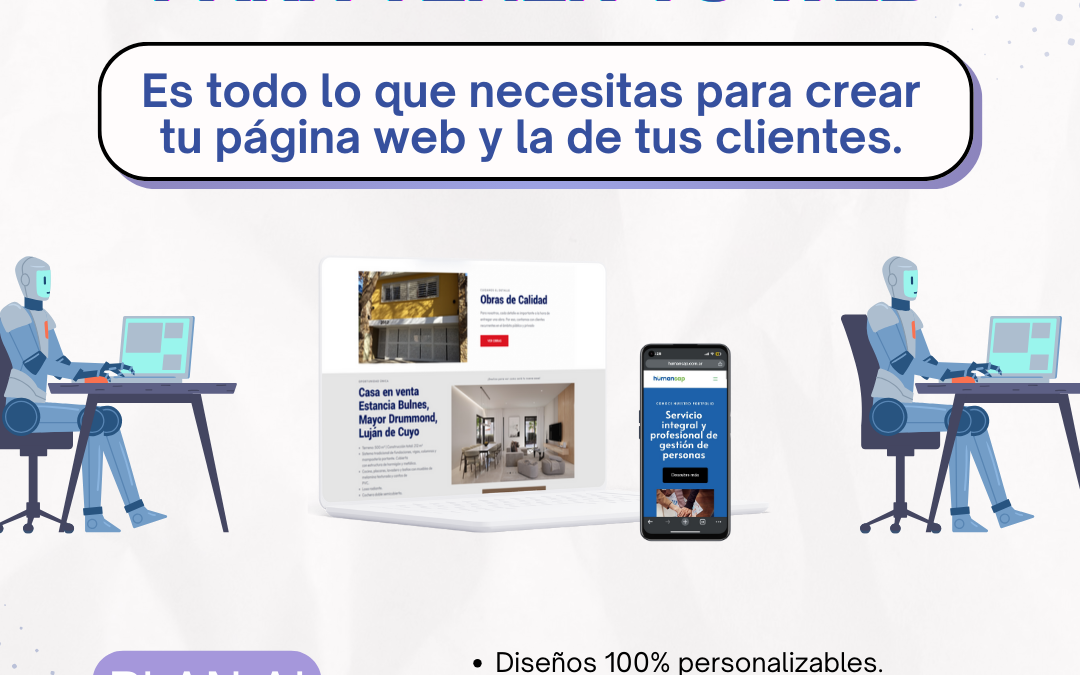 Ahora crear tu web en 5 minutos ¡Es posible!