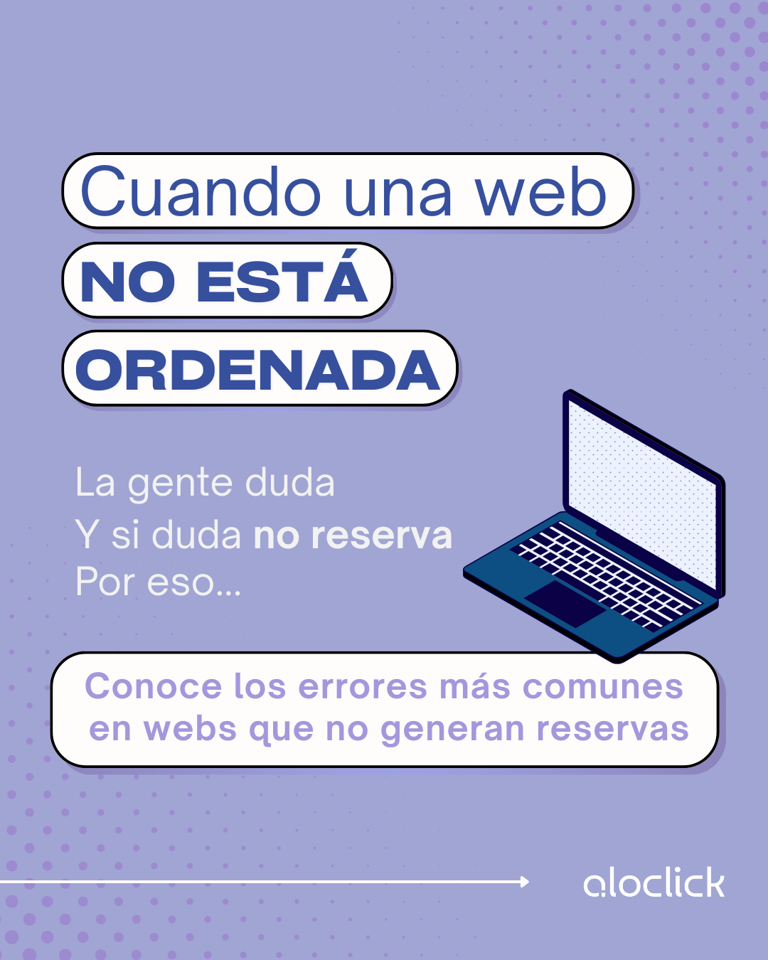 Cómo una web ordenada mejora las reservas online